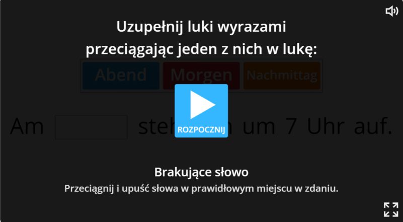 ćwiczenie interaktywne